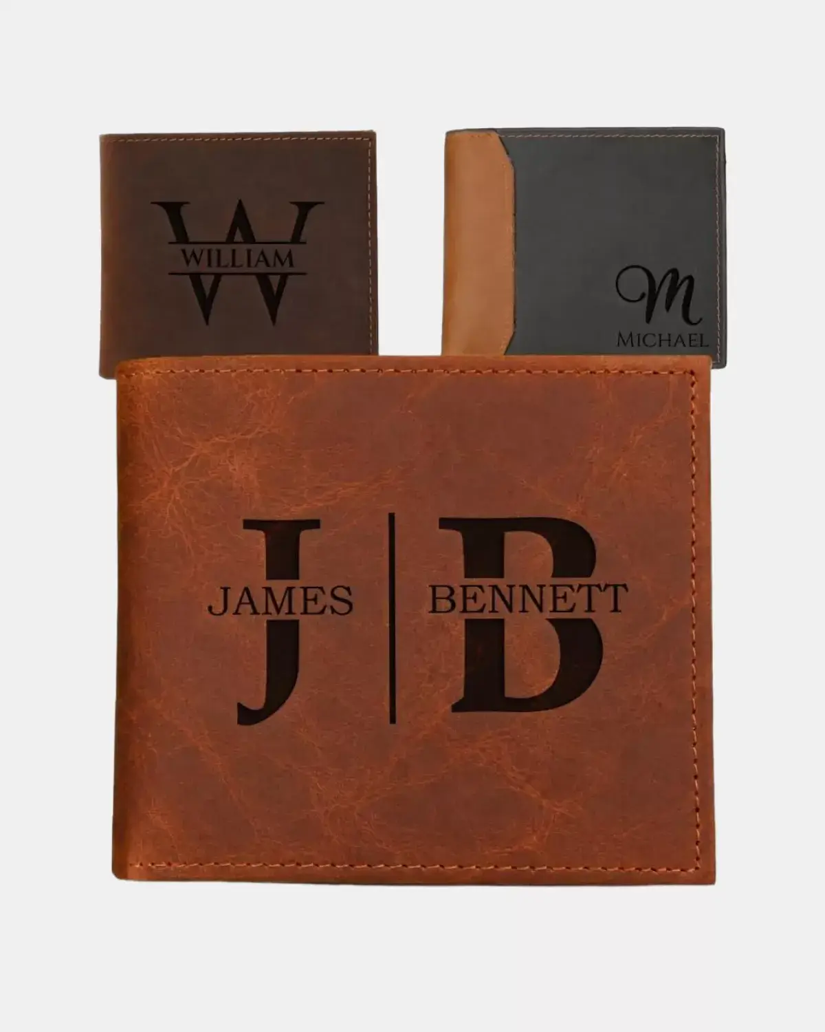Personalized Leather Wallet
