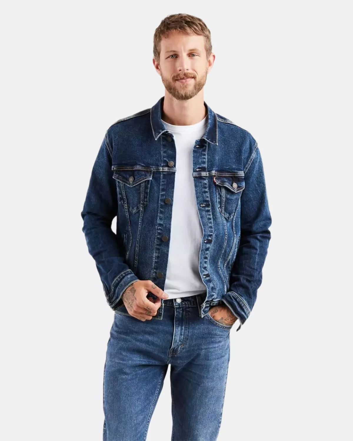A Denim Trucker Jacket